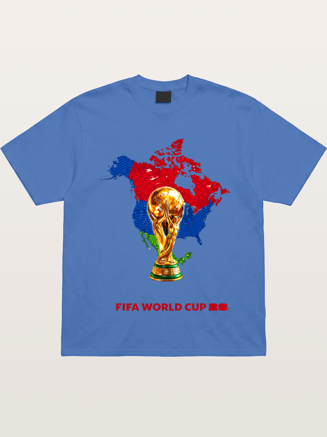 World Cup Trophy & Americas Map Gildan T-shirt