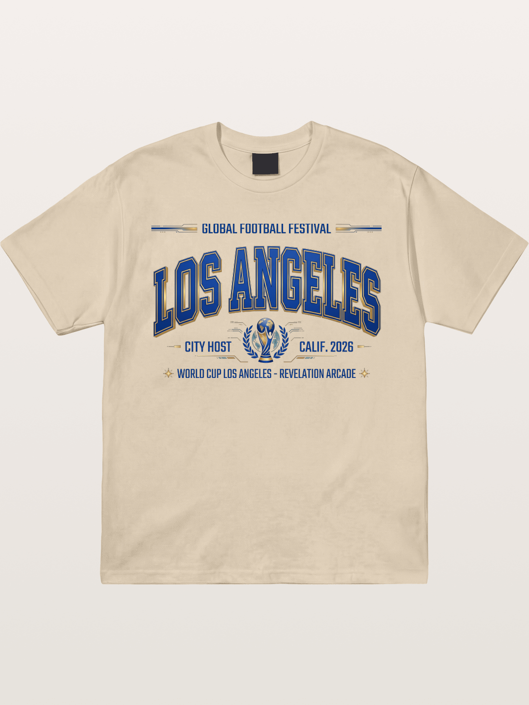 Los Angeles 2026 WC Badge Gildan T-shirt