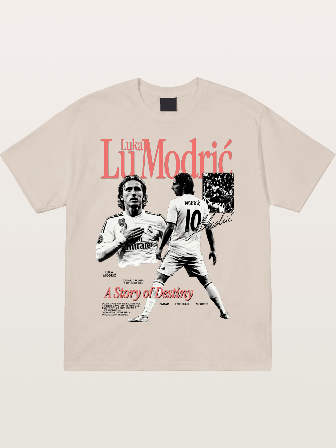 Luka Modric Destiny Story Cotton T-shirt