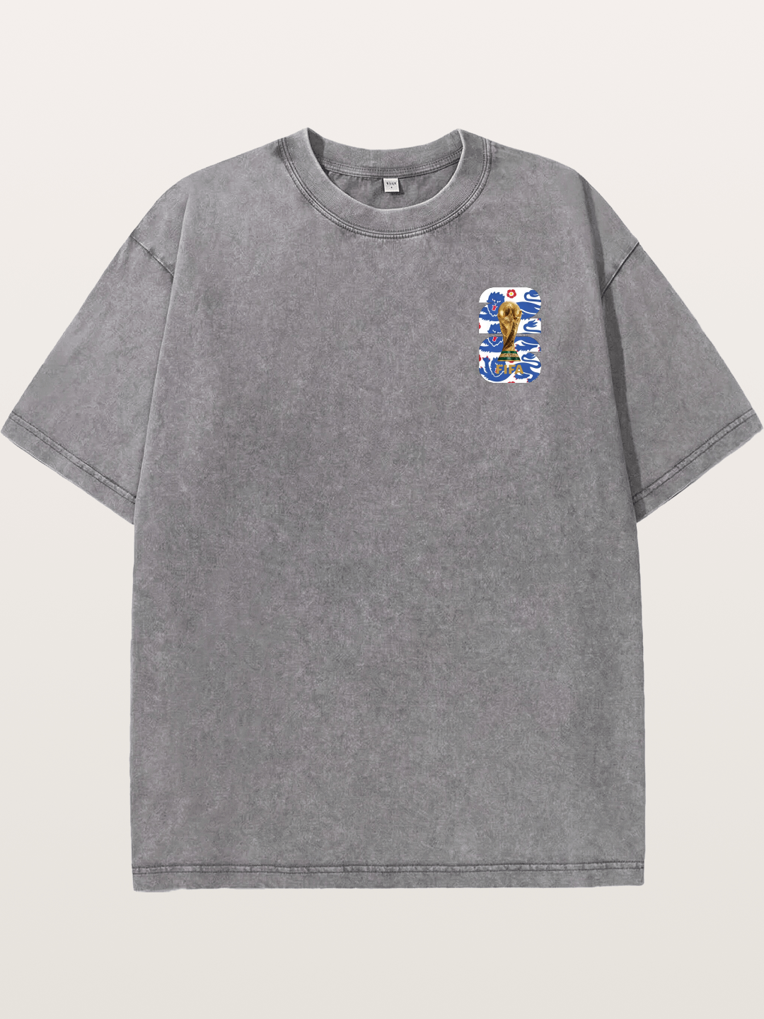 FIFA World Cup England Rose Emblem Washed T-shirt