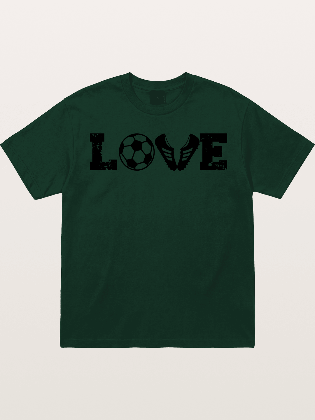 Soccer Love Wordmark With Cleats Gildan T-shirt