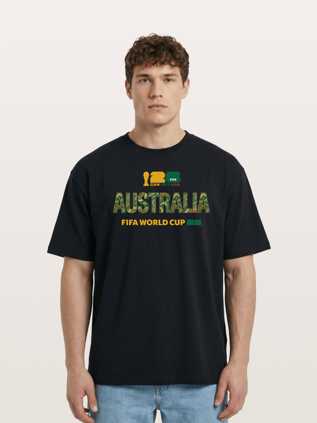 Australia 2026 Aboriginal Design Cotton T-shirt