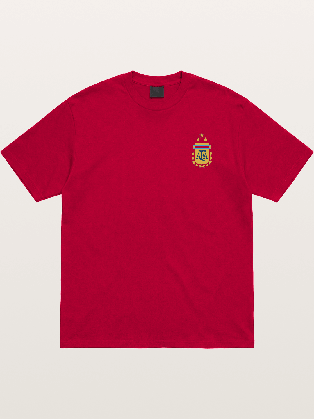 Argentina AFA Three Stars Badge Gildan T-shirt