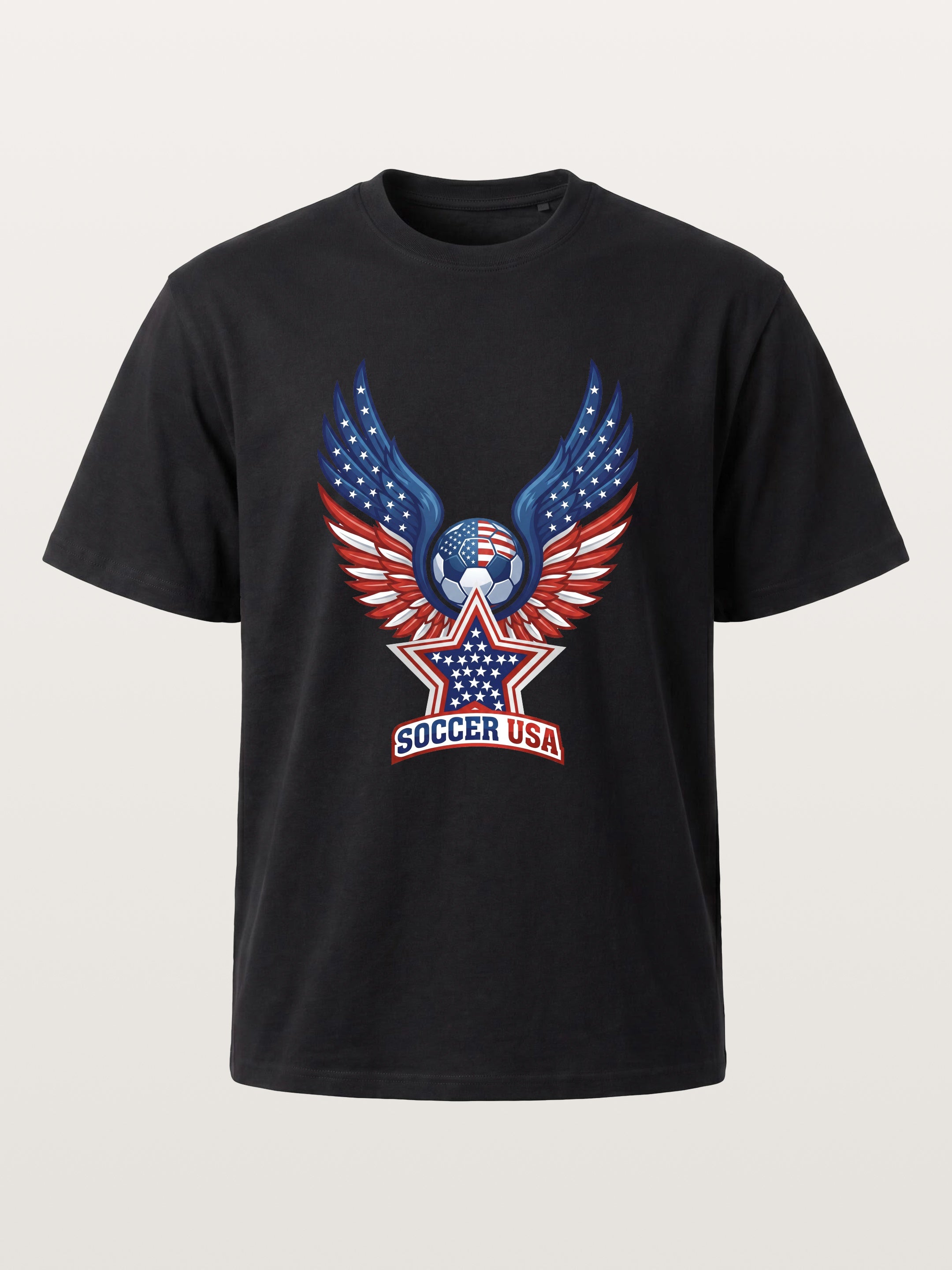 Soccer USA Wings Star Logo Cotton T-shirt