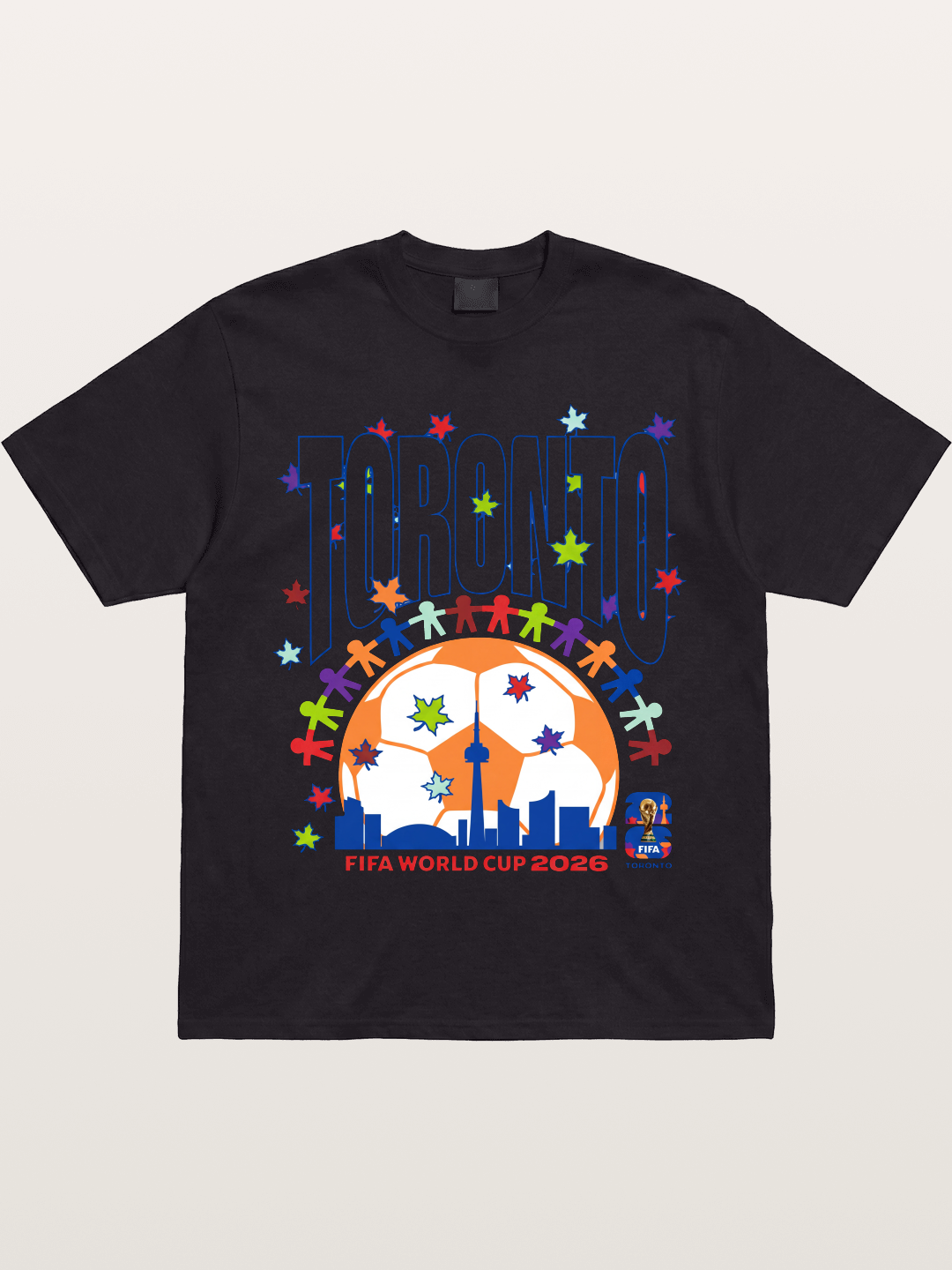 Toronto WC 2026 CN Tower Art Gildan T-shirt