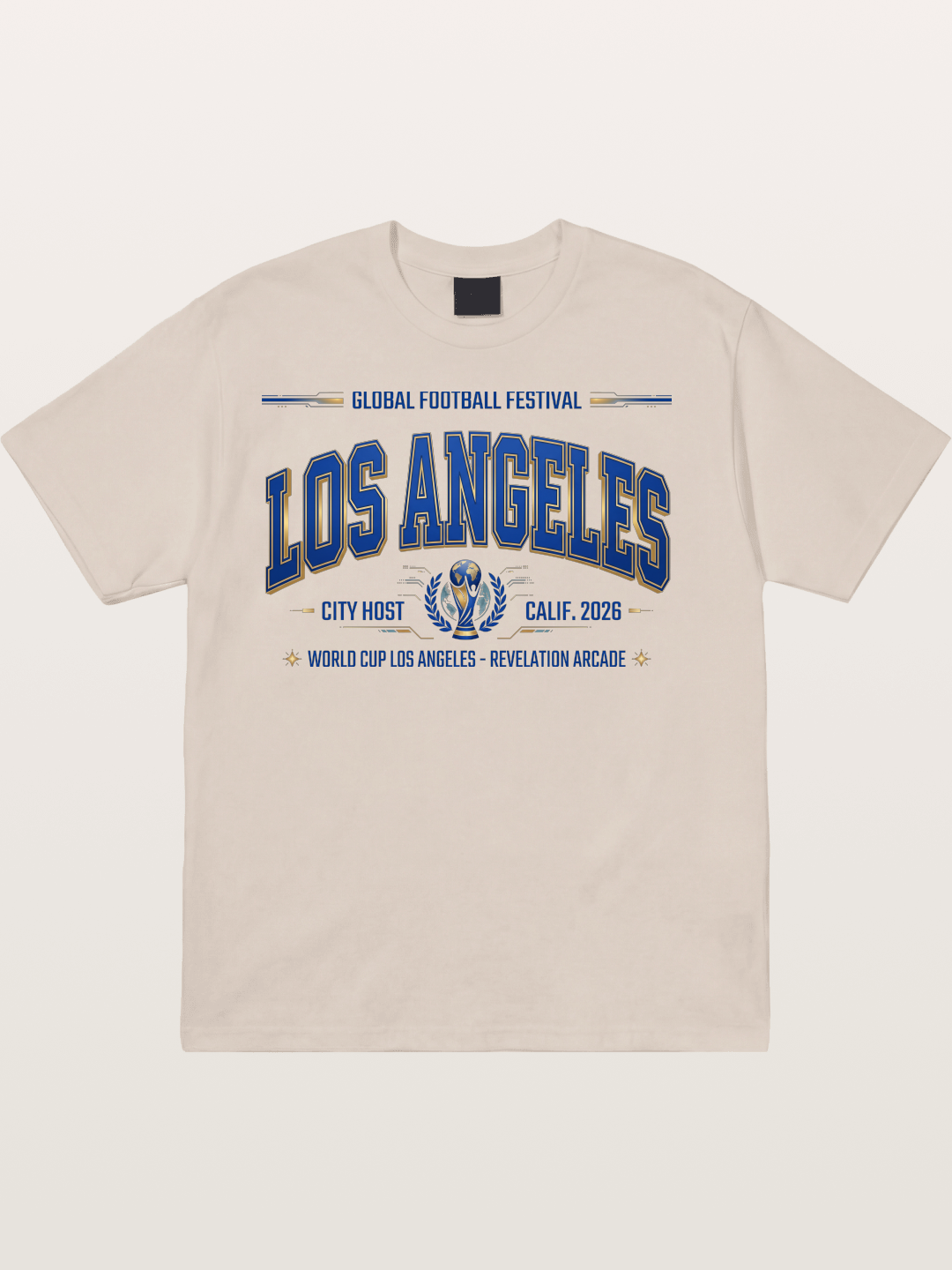 Los Angeles 2026 WC Badge Cotton T-shirt