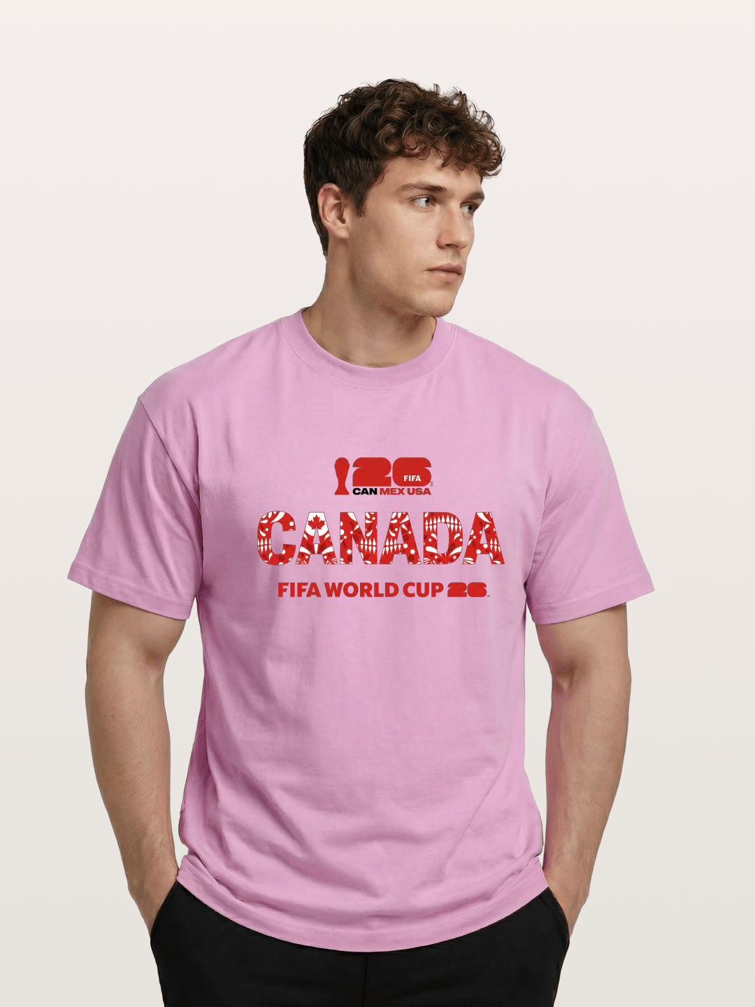 2026 World Cup Canada Floral Print Gildan T-shirt
