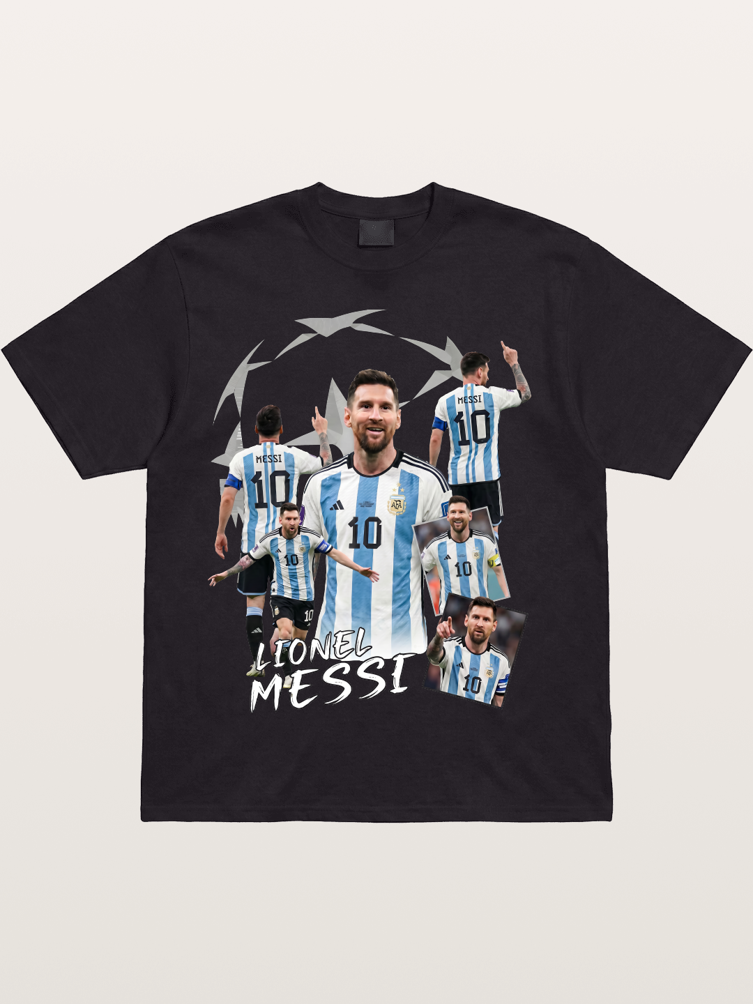 Lionel Messi Career Tribute Cotton T-shirt