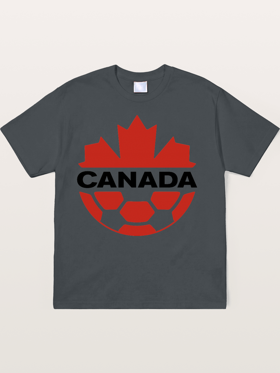 Canada Soccer Maple Leaf Logo Soft-Stay T-shirt