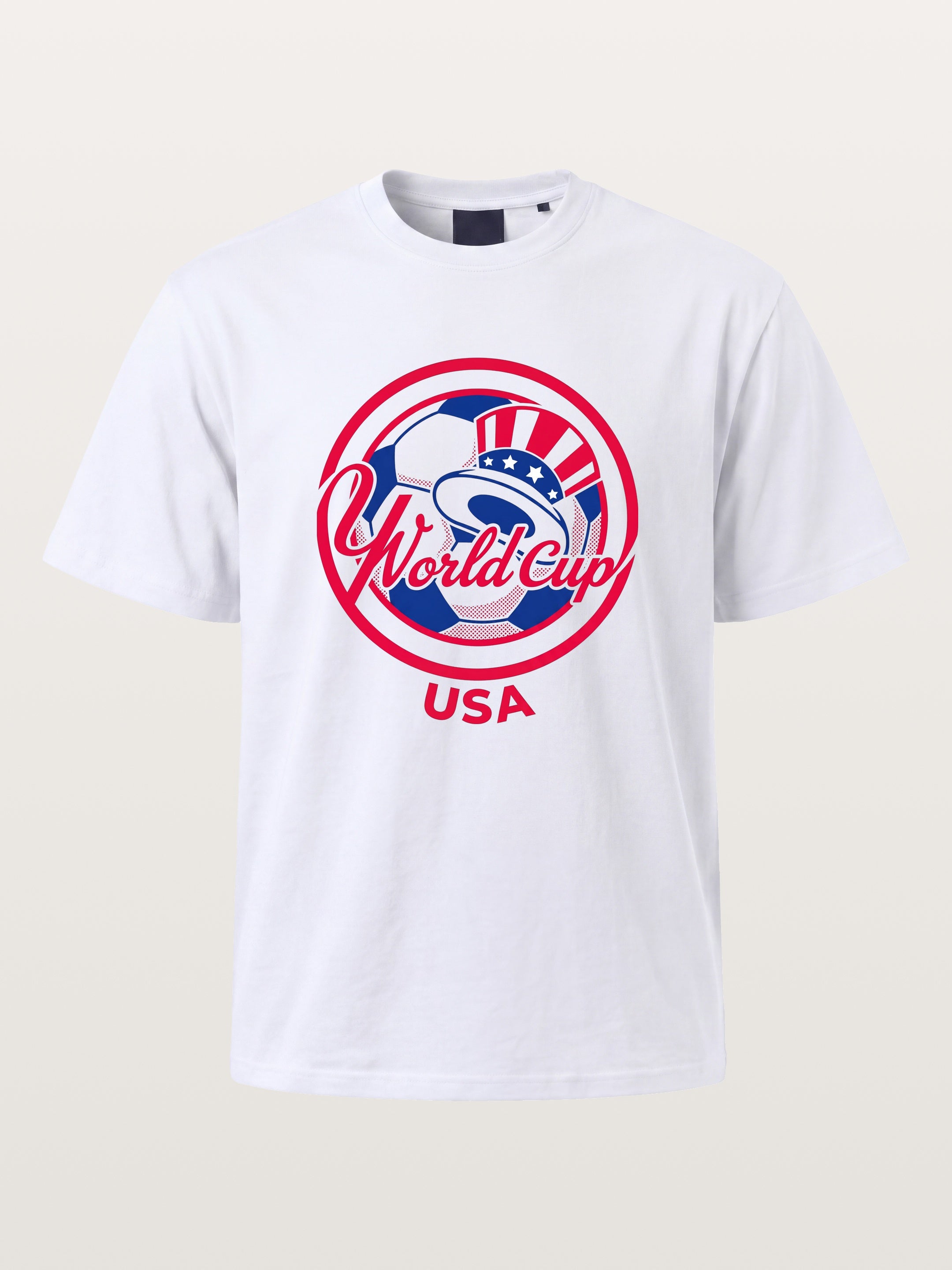 World Cup USA Circle Logo Cotton T-shirt