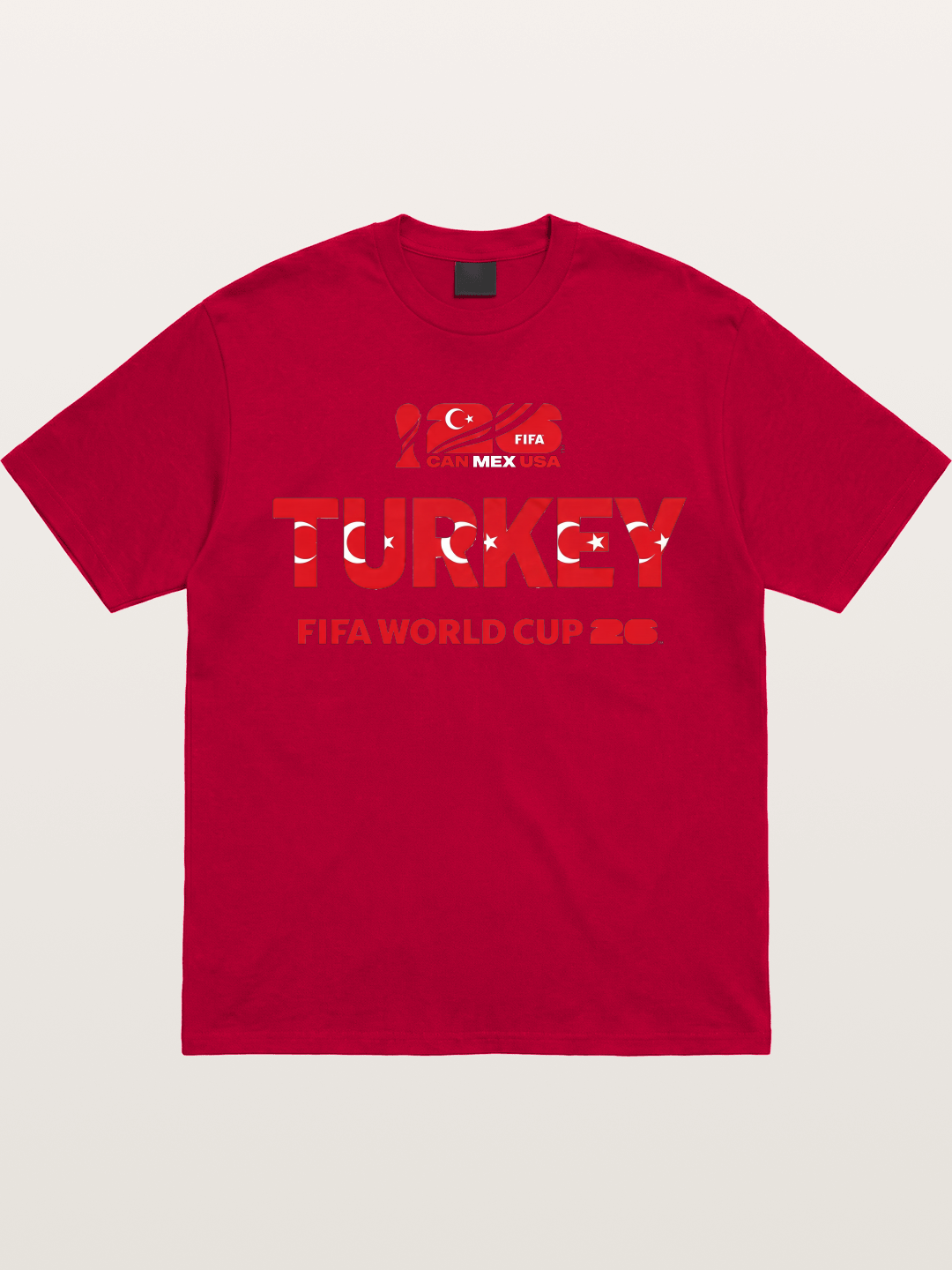 Turkey 2026 Crescent Star Design Gildan T-shirt