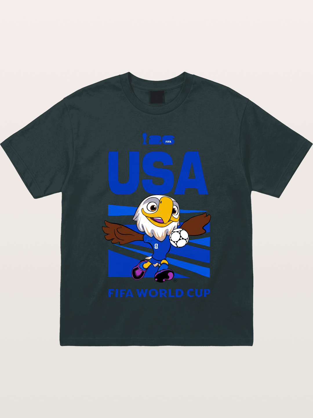 USA WC 2026 Eagle Mascot Design Gildan T-shirt