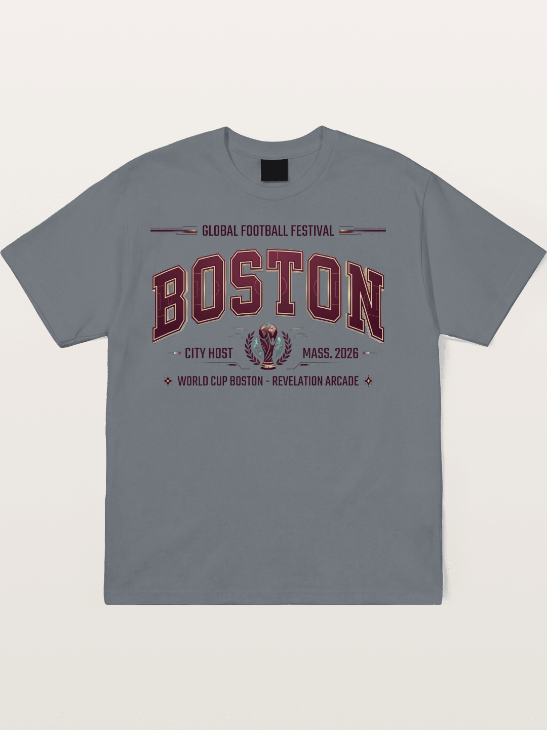 Boston 2026 World Cup Host Cotton T-shirt
