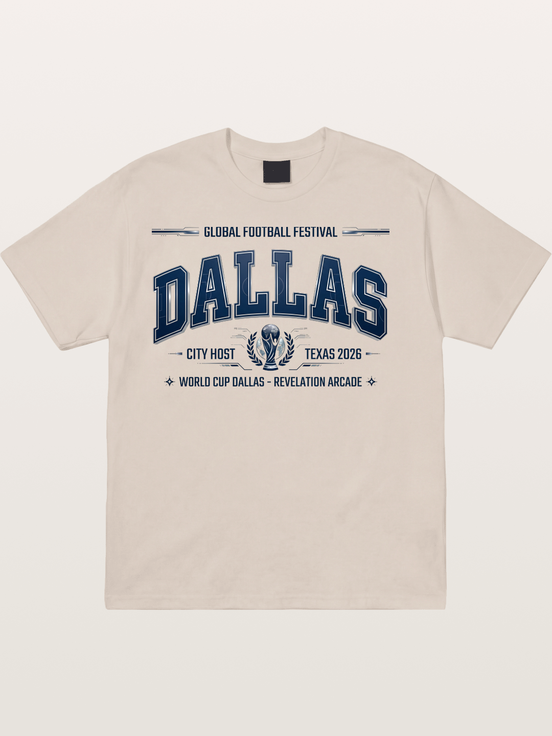 Dallas 2026 World Cup Print Cotton T-shirt