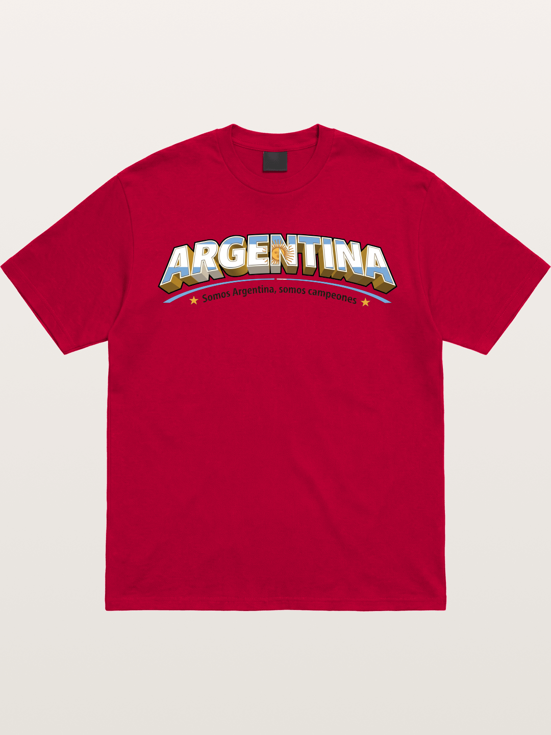 Argentina Retro Team Logo WC Gildan T-shirt