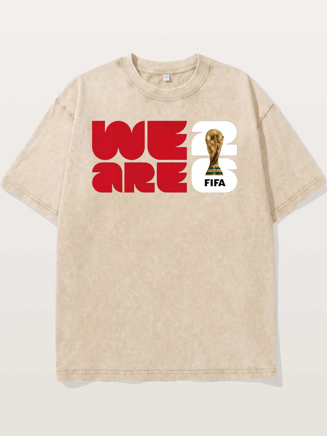We Are FIFA World Cup Trophy Washed T-shirt