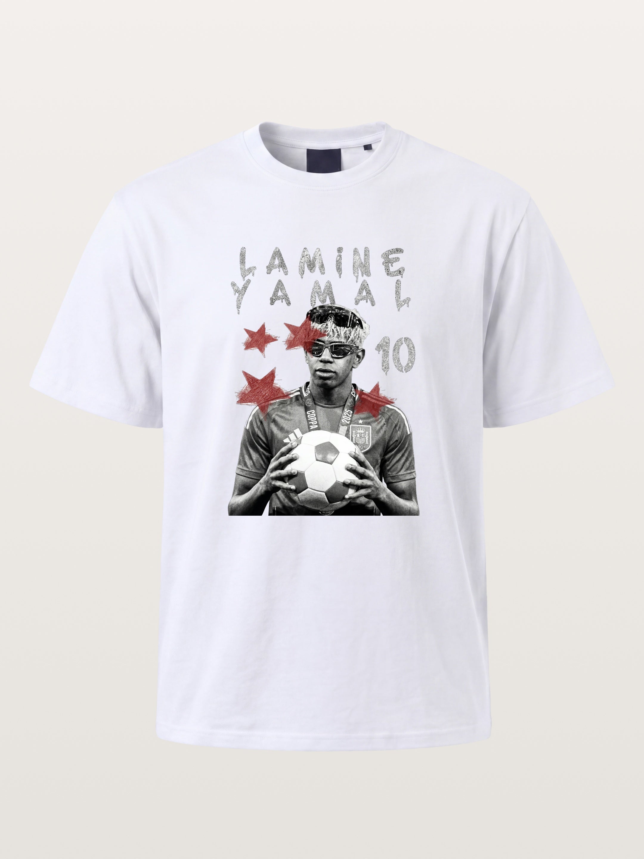 Lamine Yamal 2025 Star Card Gildan T-shirt
