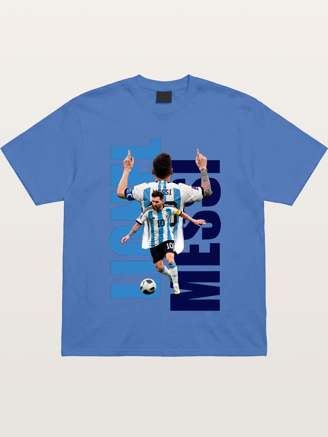 Lionel Messi Argentina 10 Gildan T-shirt