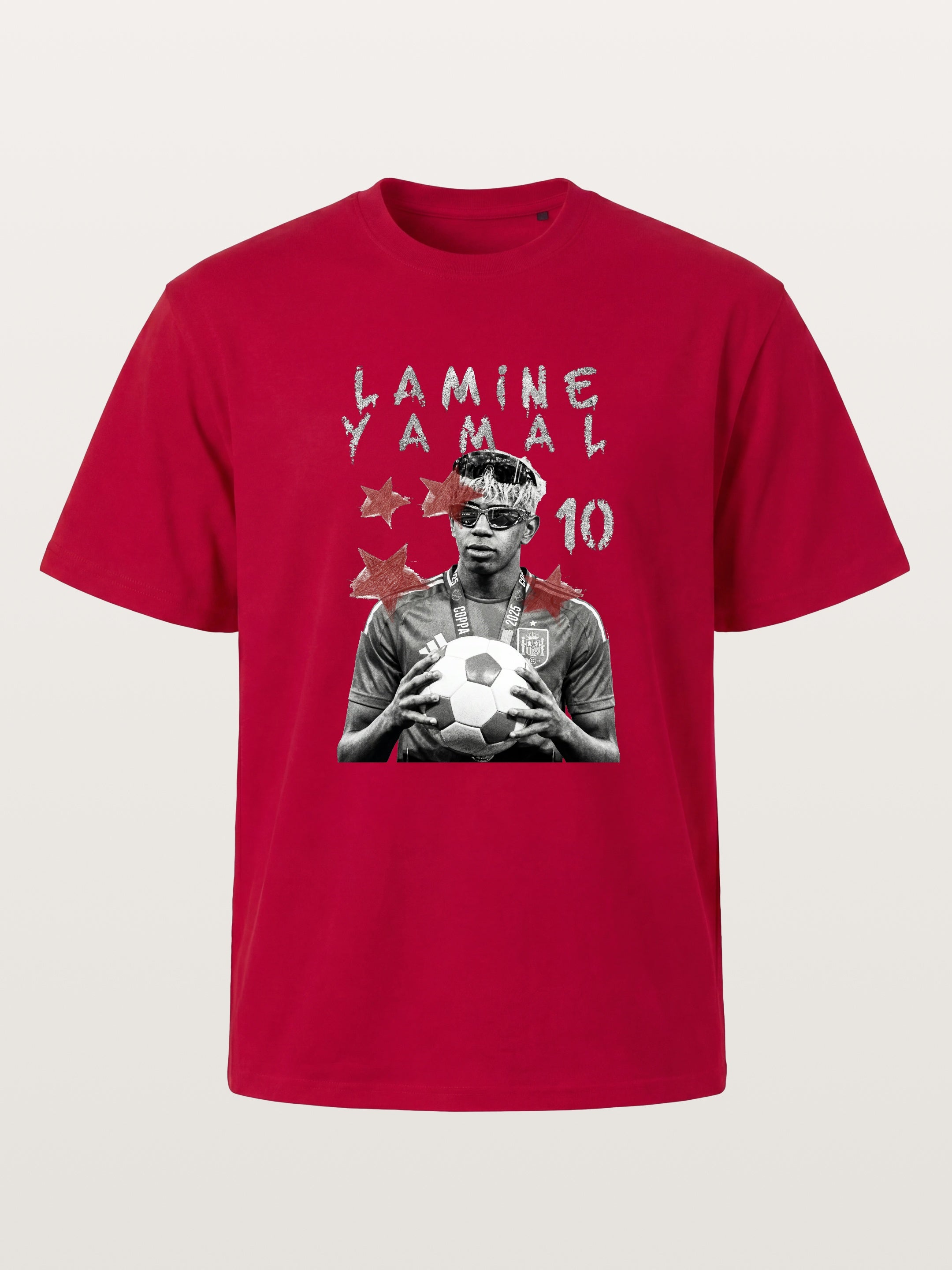 Lamine Yamal 2025 Star Card Gildan T-shirt