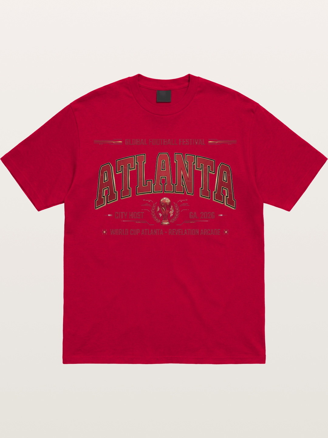 Atlanta 2026 WC Host Sticker Gildan T-shirt