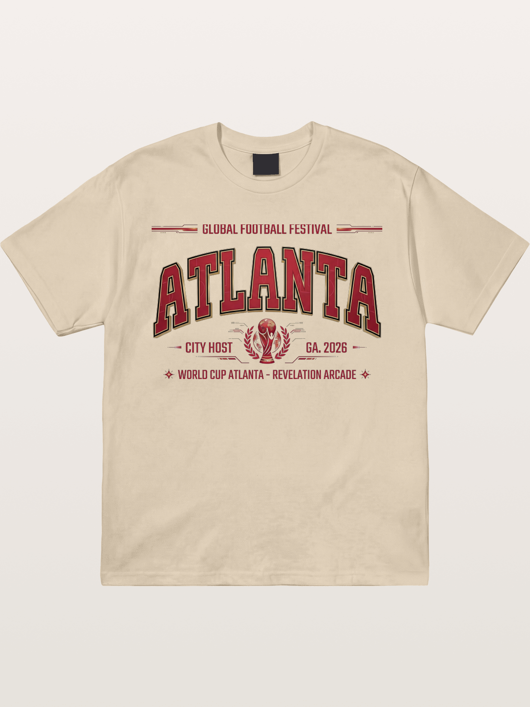 Atlanta 2026 WC Host Sticker Gildan T-shirt