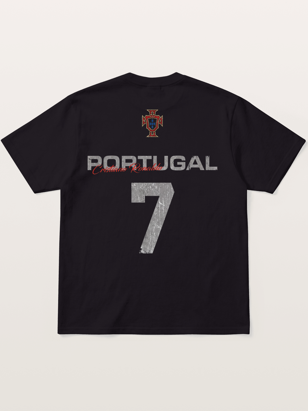 Portugal Ronaldo 7 Jersey Cotton T-shirt