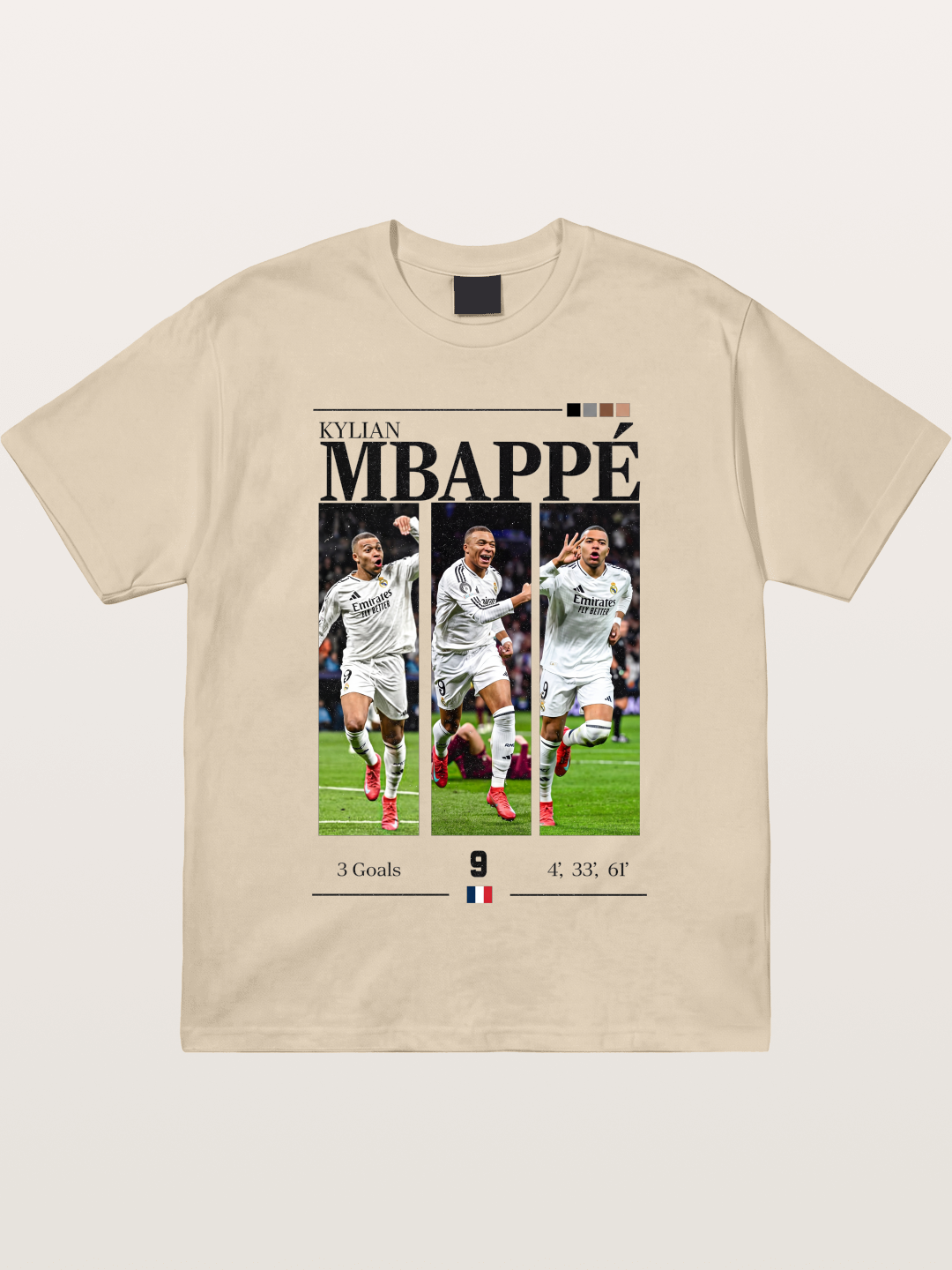 Mbappe Match Moment Collage Gildan T-shirt