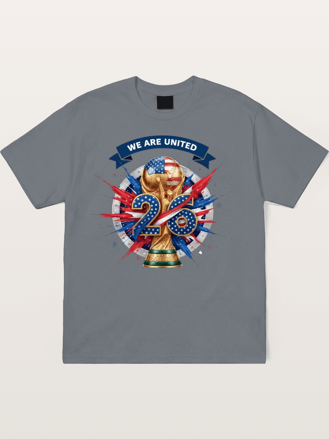 2026 WC We Are United Print Cotton T-shirt
