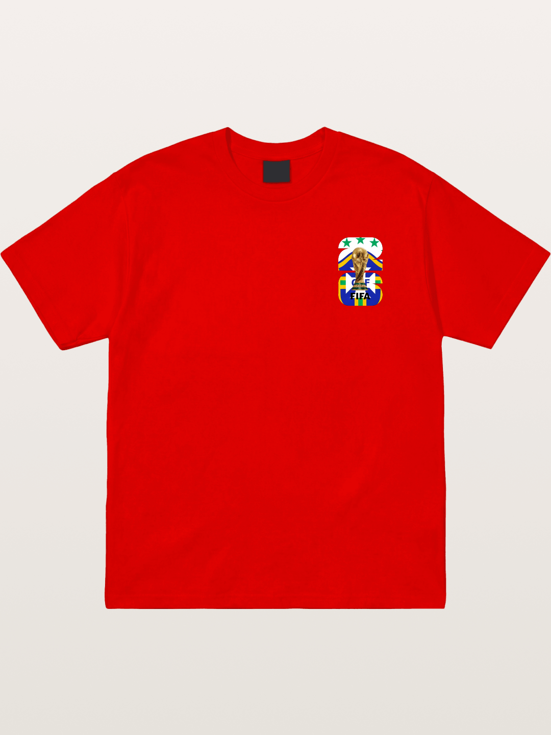 FIFA World Cup Brazil Five Stars Cotton T-shirt