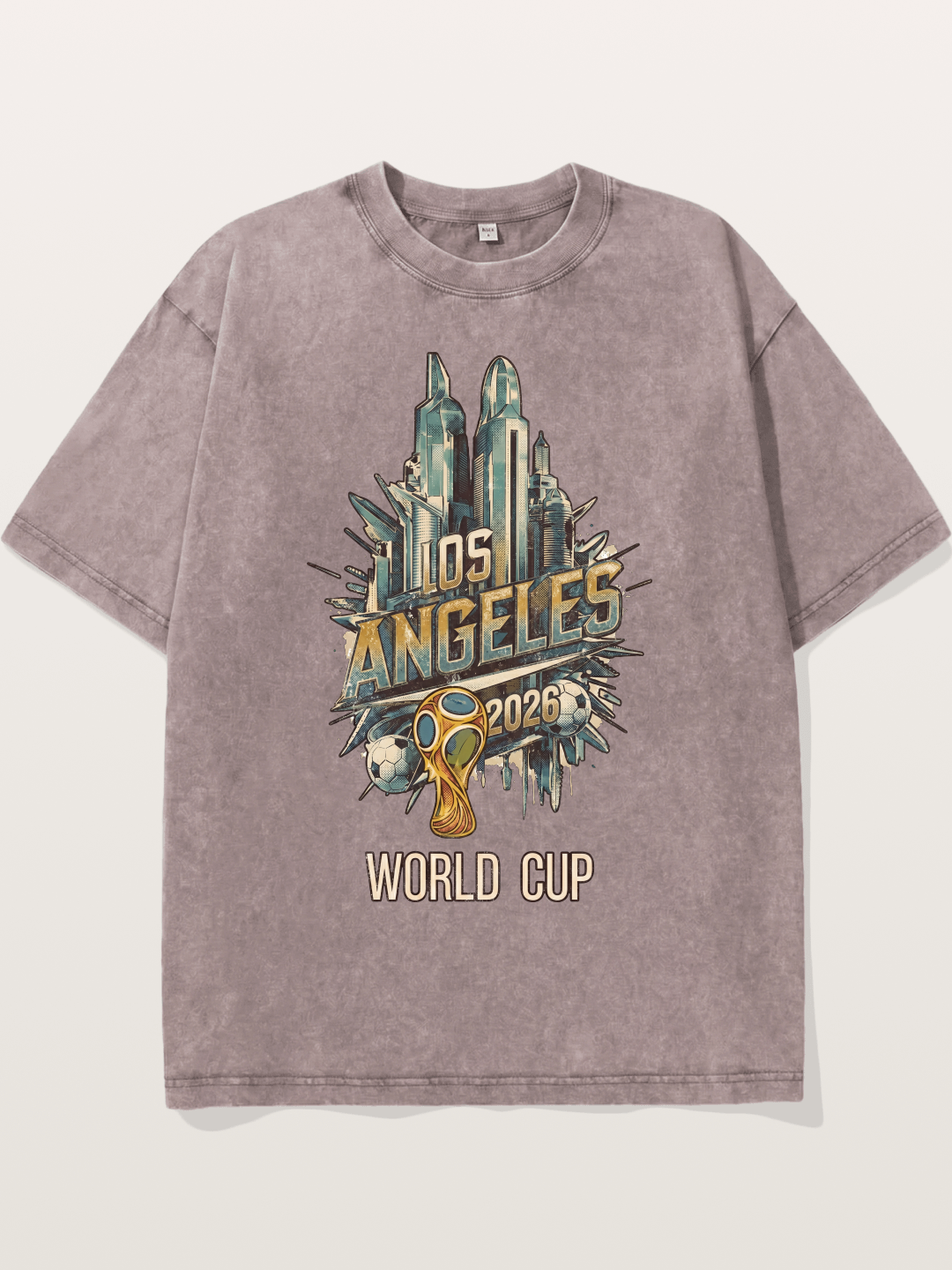 LA World Cup 2026 Emblem Washed T-shirt