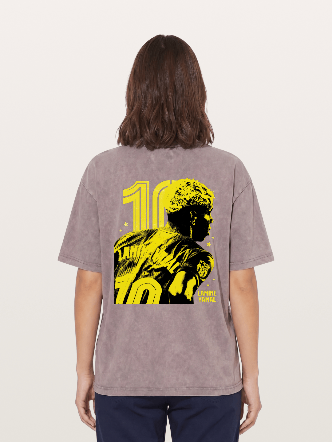 Lamine Yamal 10 Silhouette Washed T-shirt