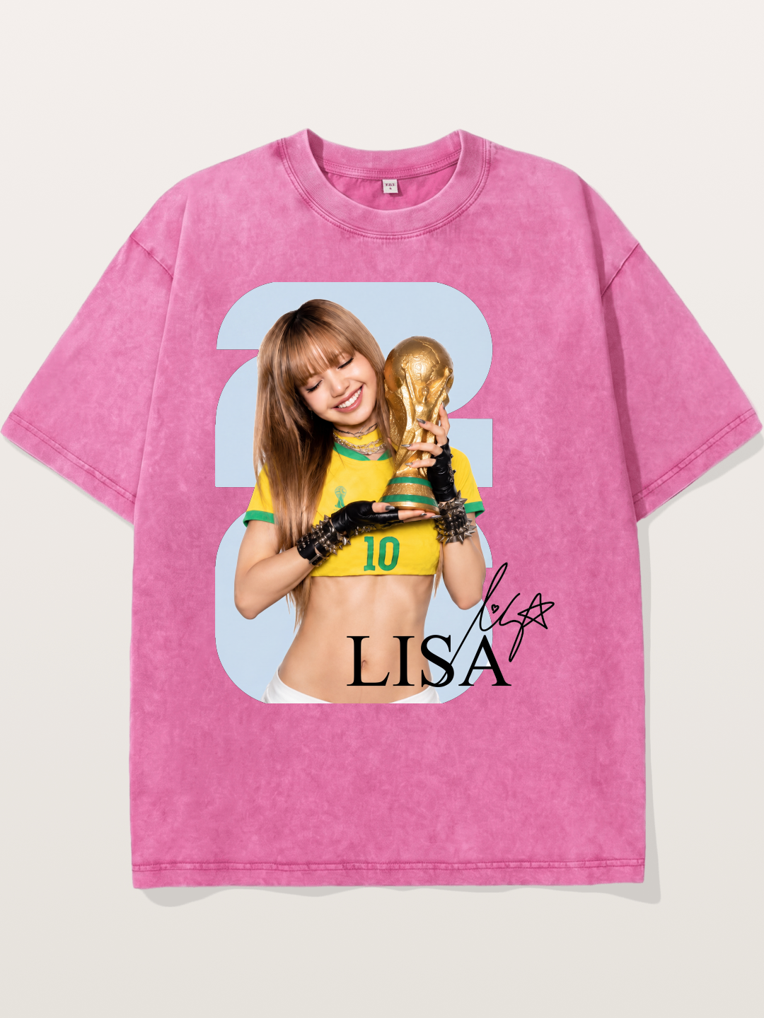 Lisa WC Trophy Portrait Washed T-shirt