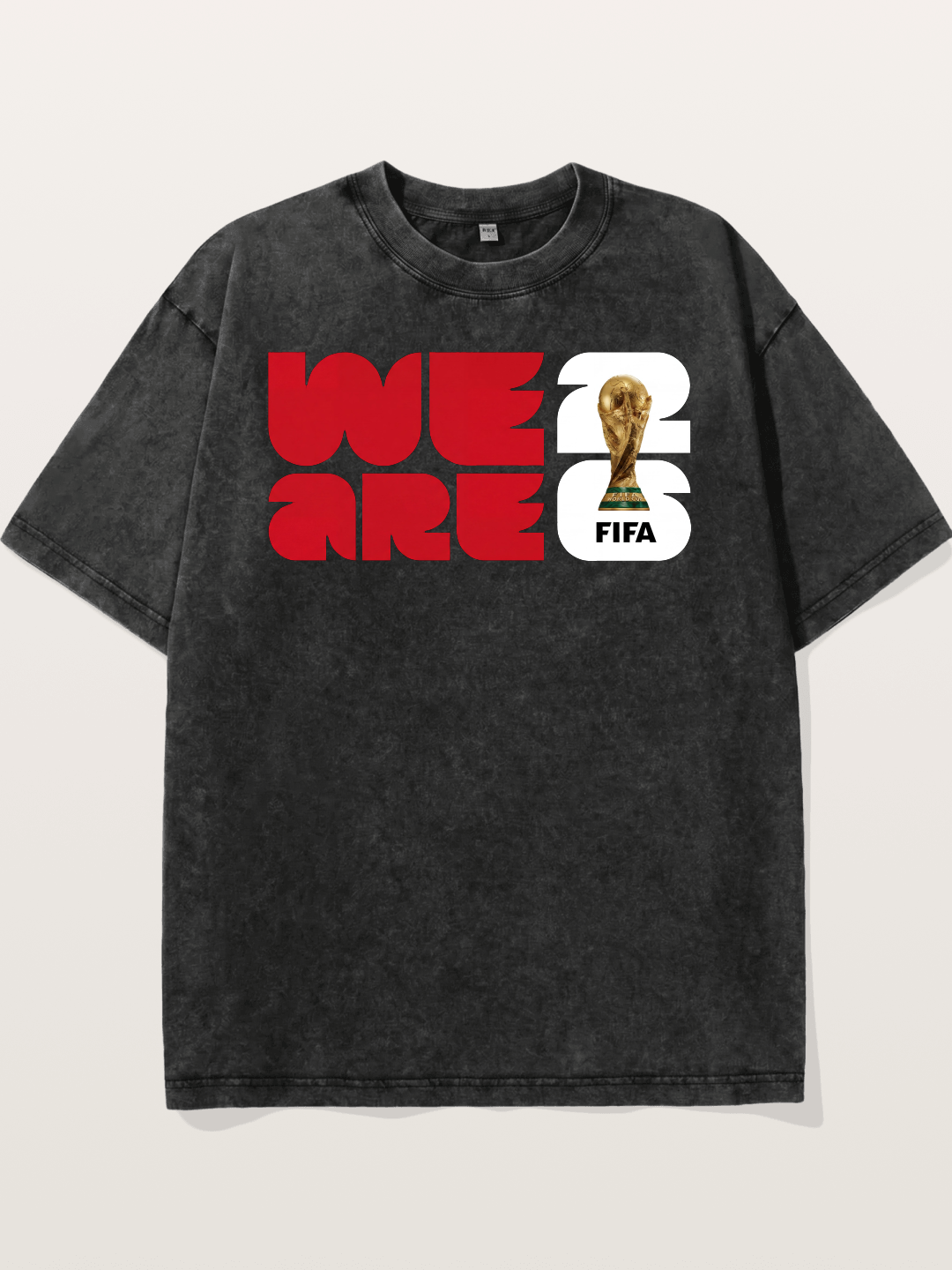 We Are FIFA World Cup Trophy Washed T-shirt