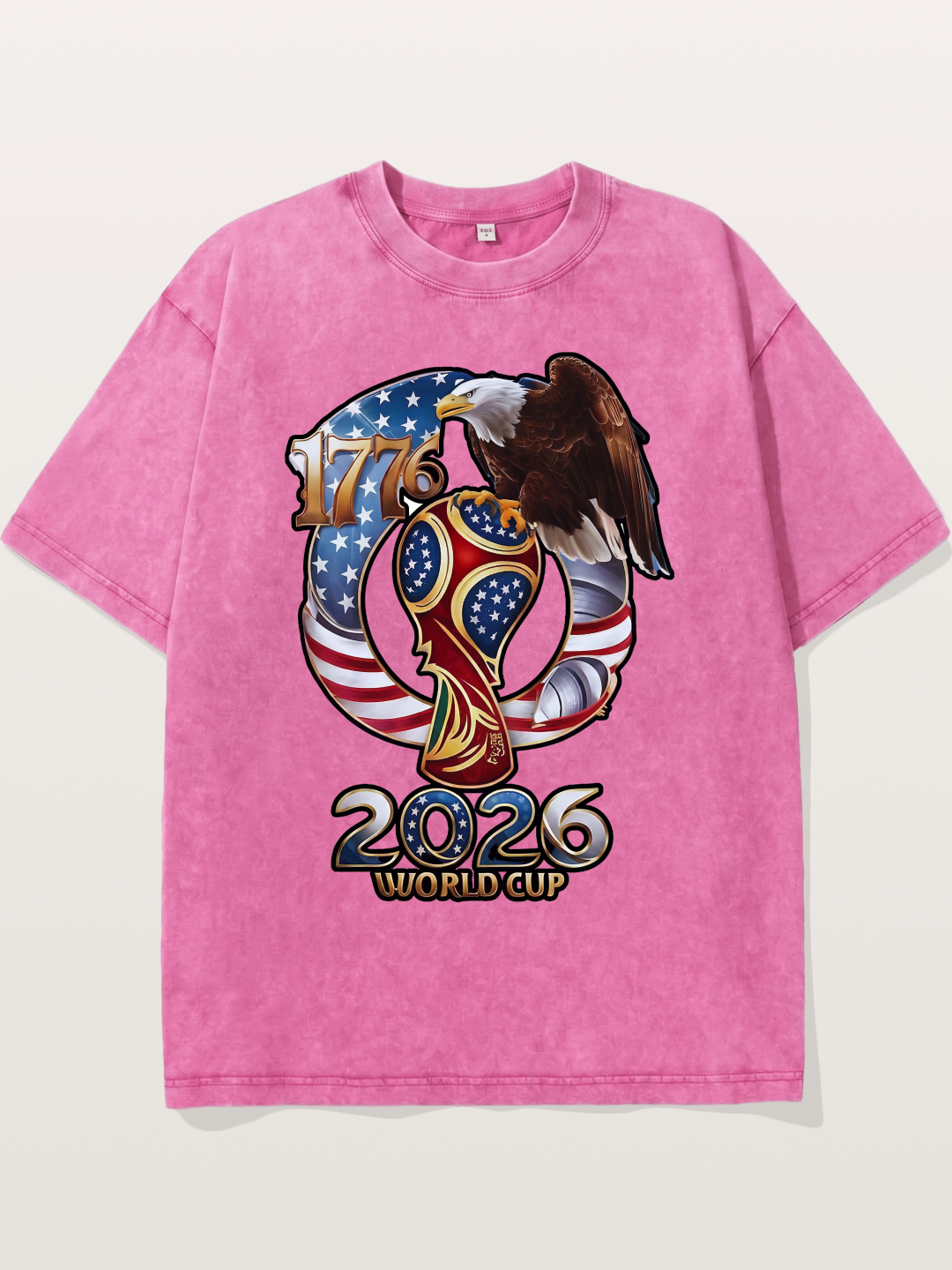 2026 WC Eagle Trophy Art Washed T-shirt