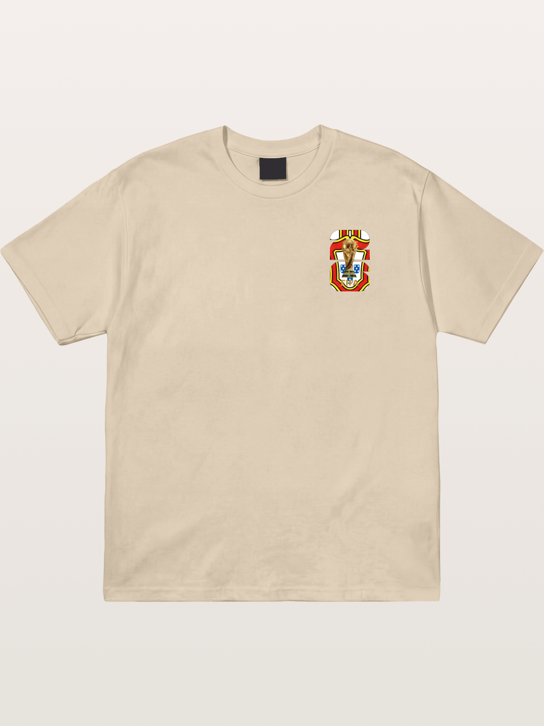 Portugal World Cup Trophy Emblem Gildan T-shirt