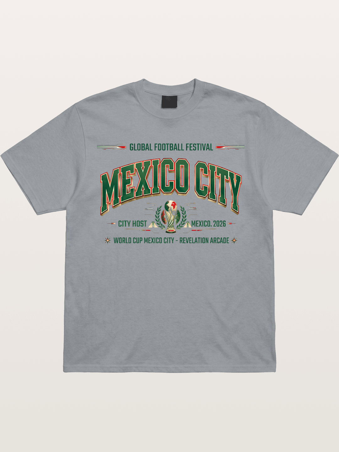 Mexico City 2026 WC Host Sticker Gildan T-shirt