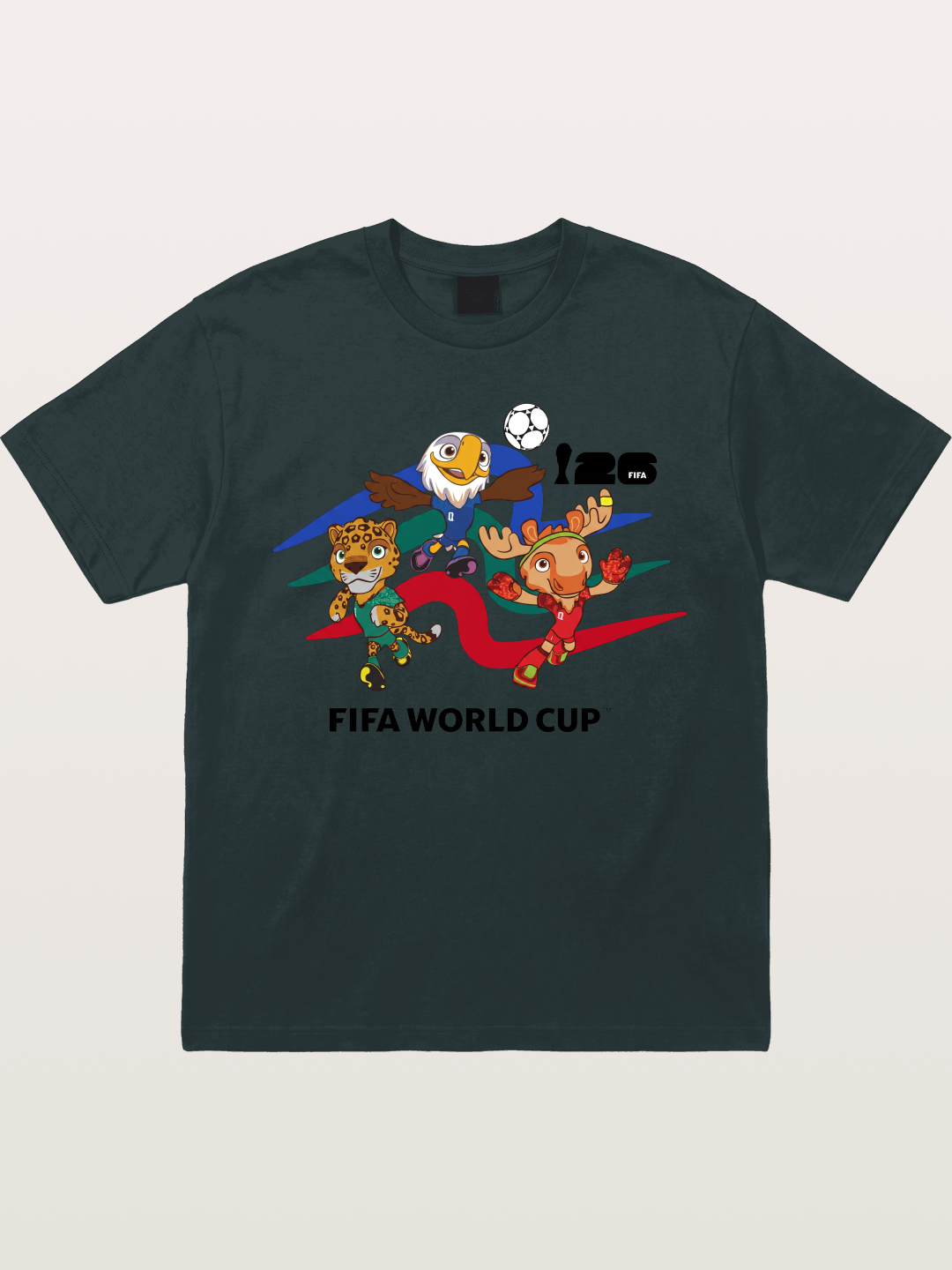 WC 2026 Host City Mascots Trio Gildan T-shirt