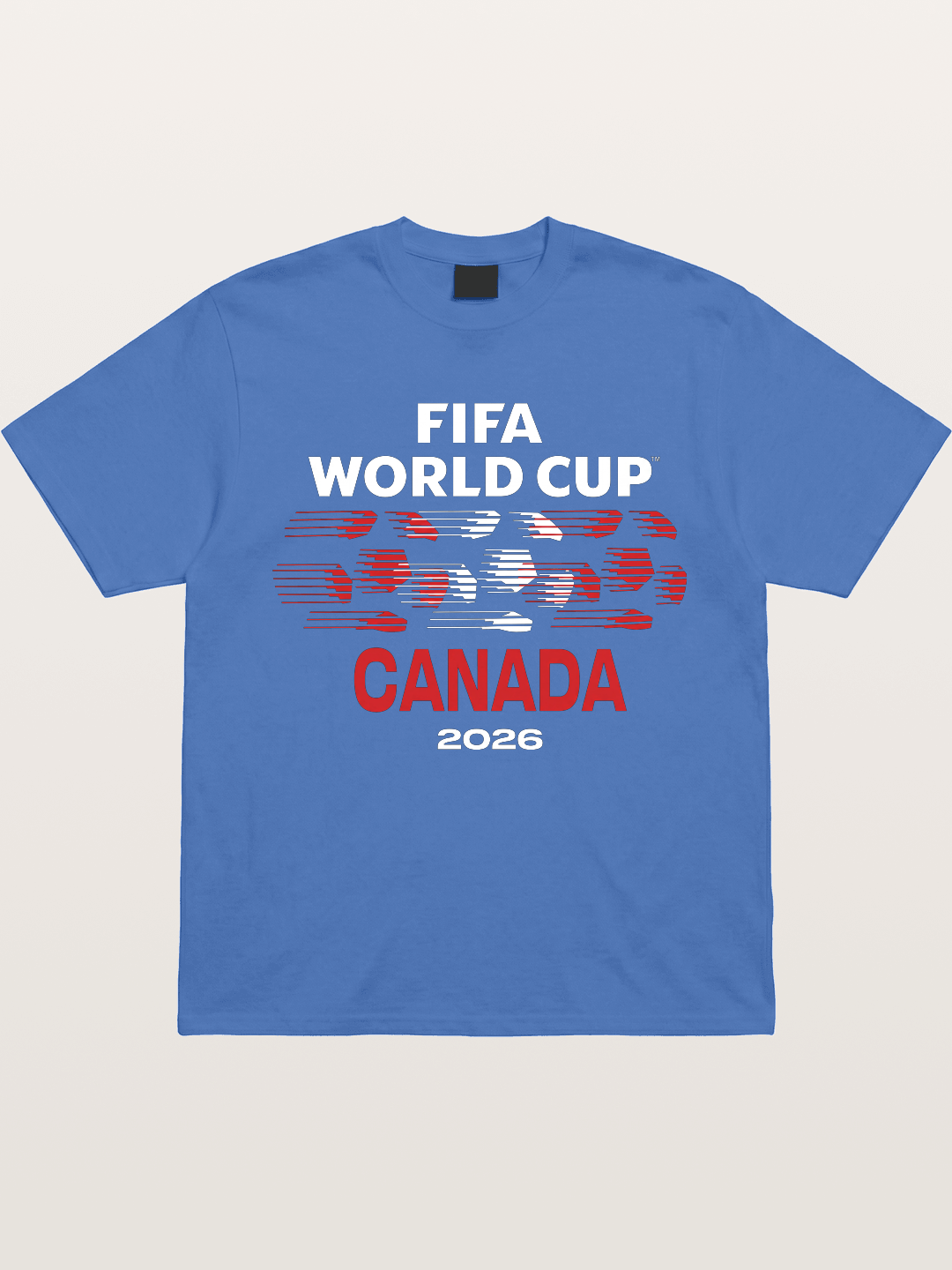 Canada WC 2026 Speed Text Design Gildan T-shirt
