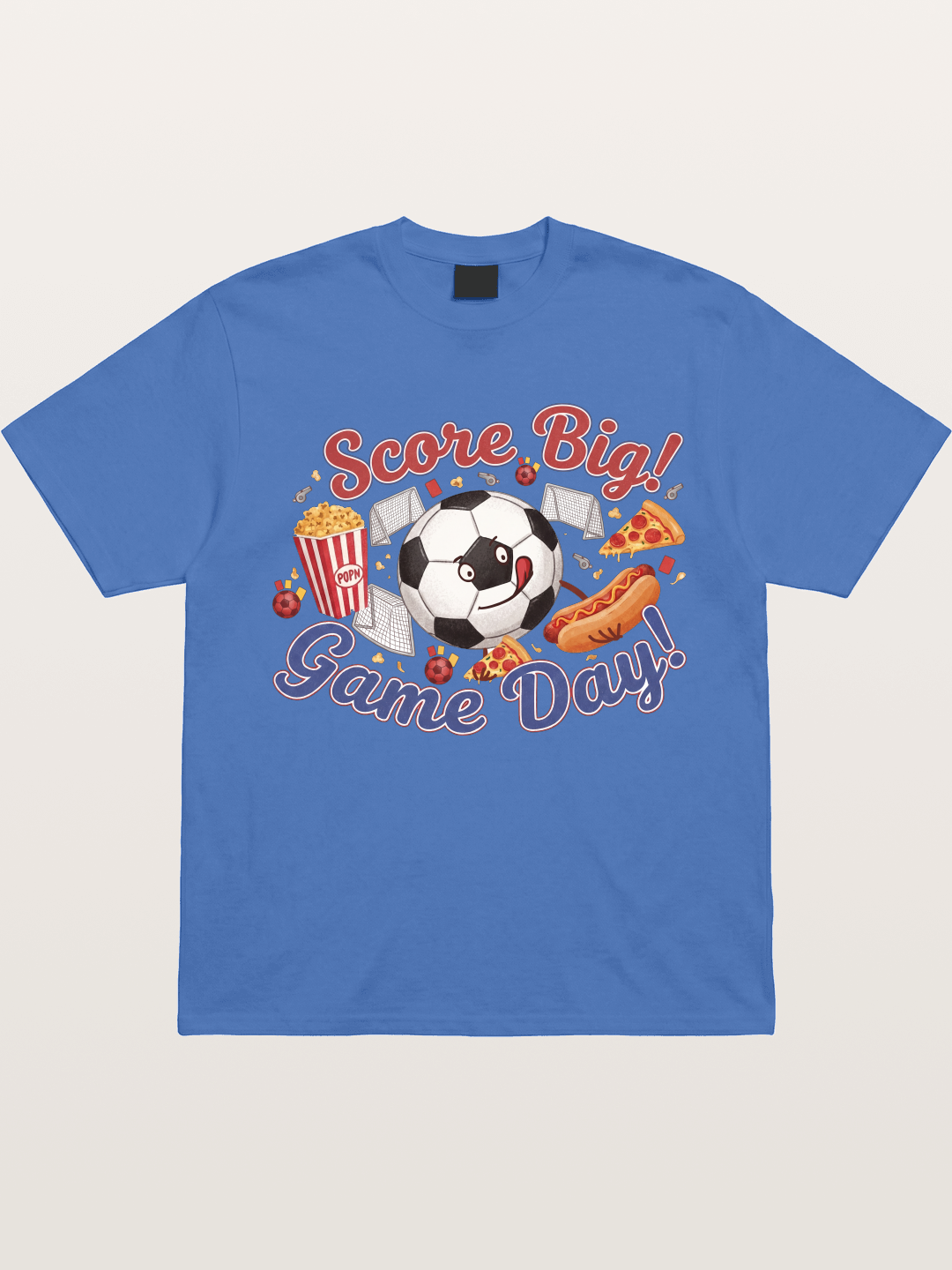 Game Day Snack Soccer Doodle Gildan T-shirt