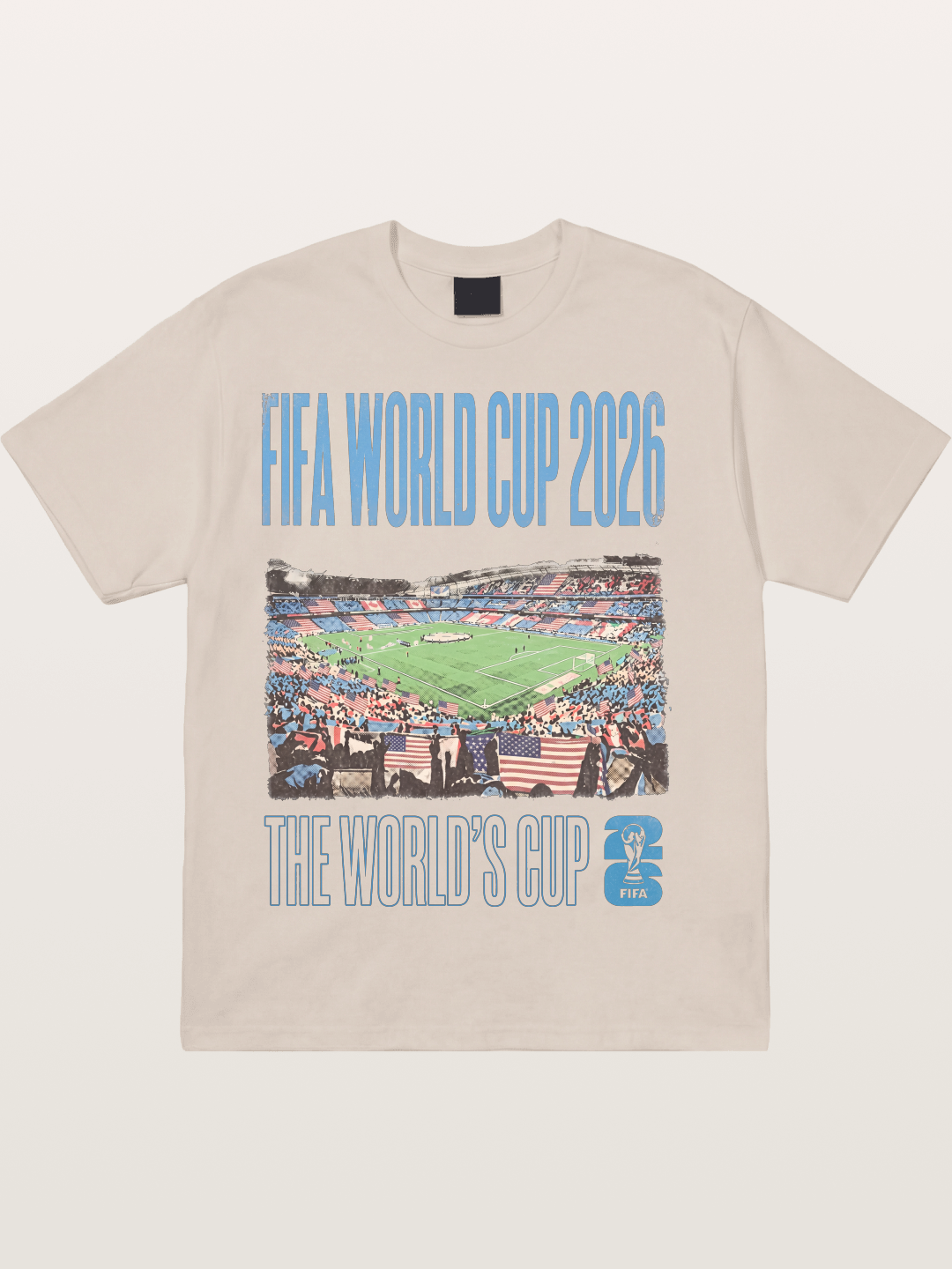 USA 2026 World Cup Stadium View Cotton T-shirt