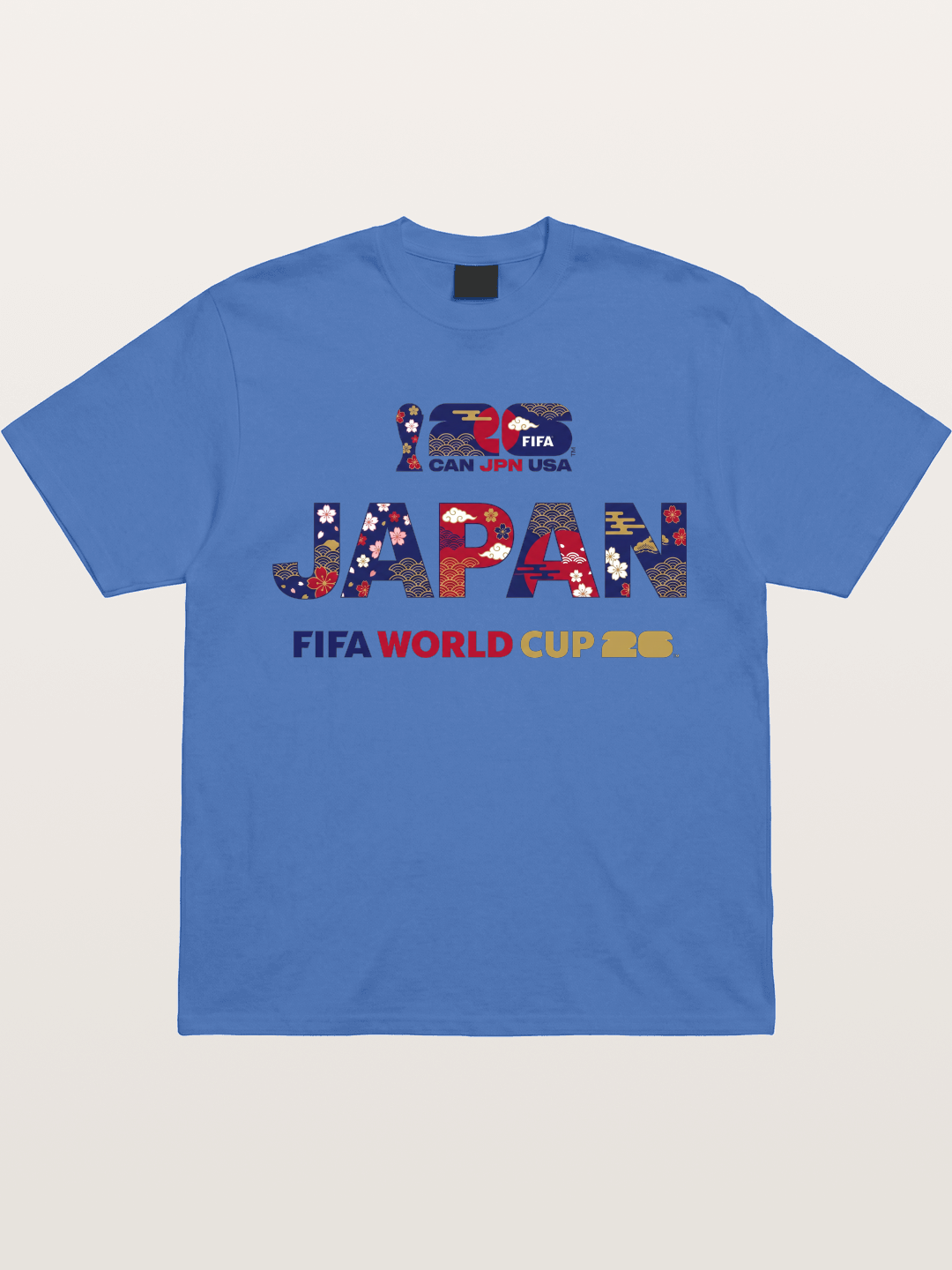 2026 World Cup Japan Sakura Typo Gildan T-shirt