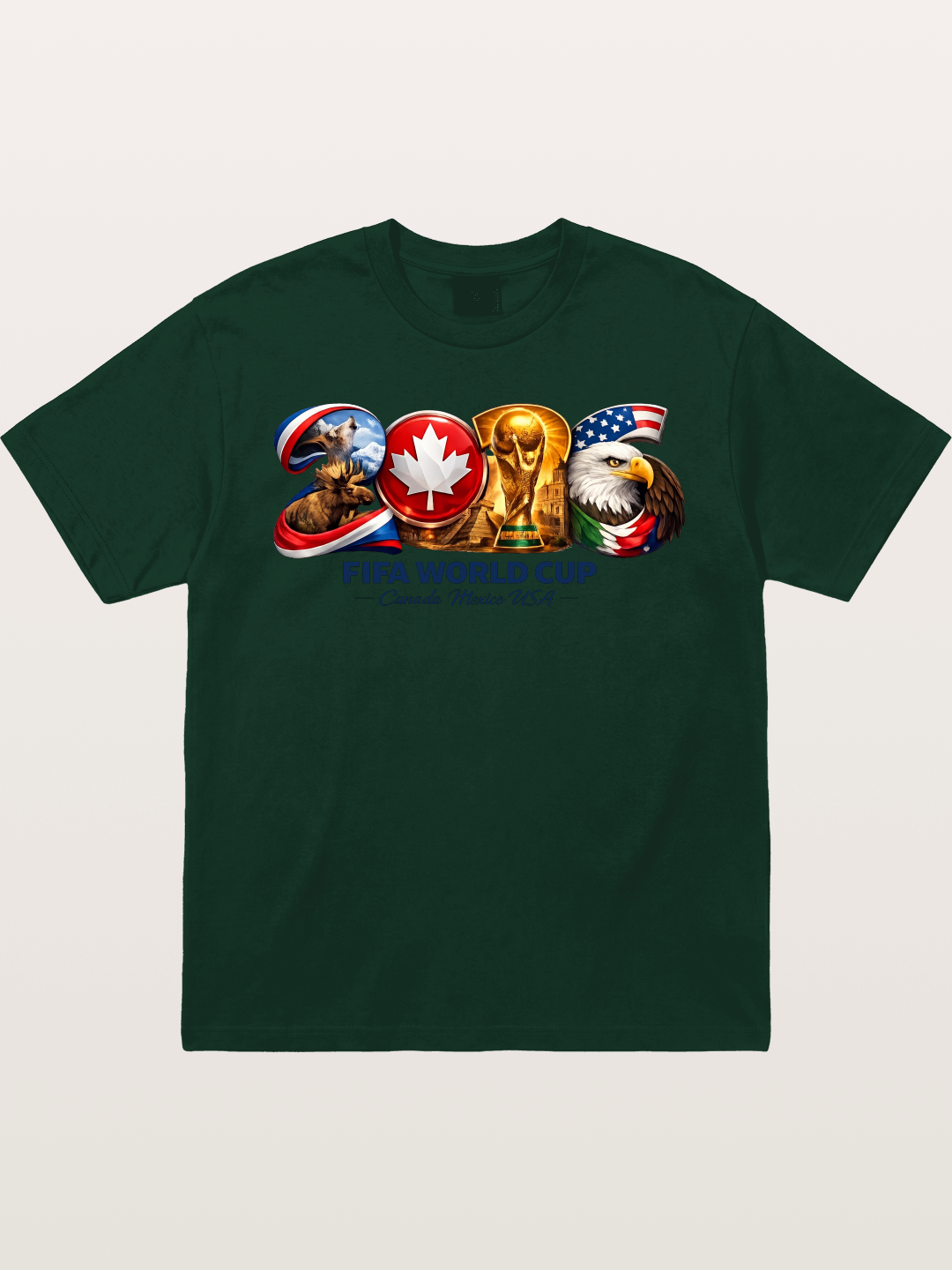 2026 FIFA World Cup Host Nations Gildan T-shirt