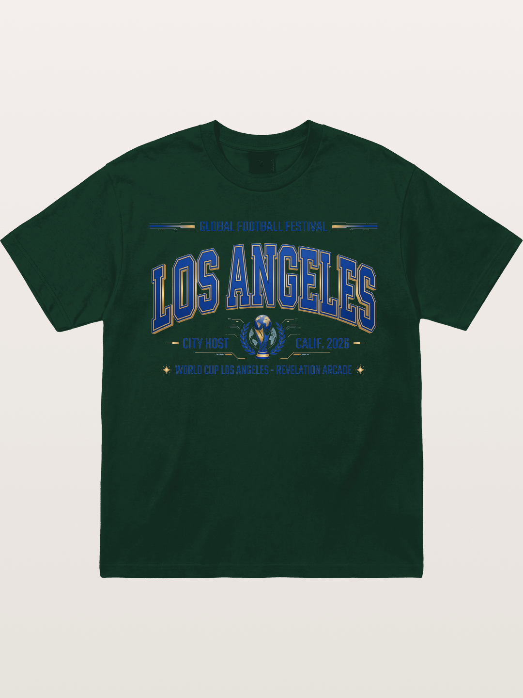 Los Angeles 2026 WC Badge Gildan T-shirt