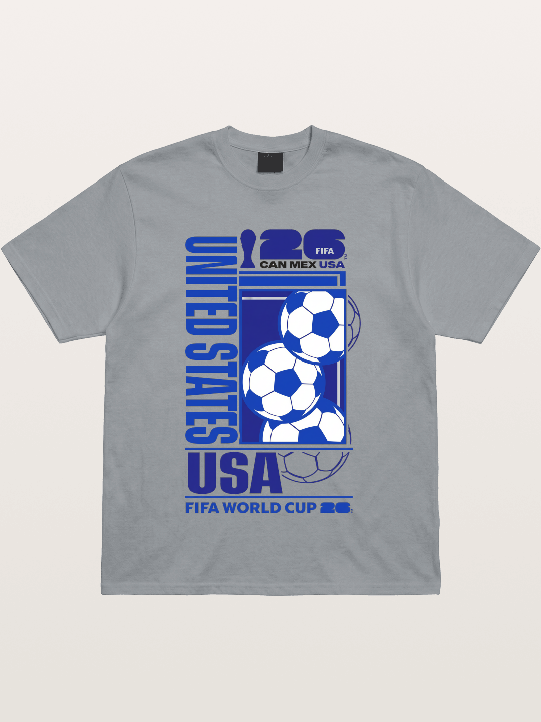 USA Mexico Canada Soccer Art Gildan T-shirt