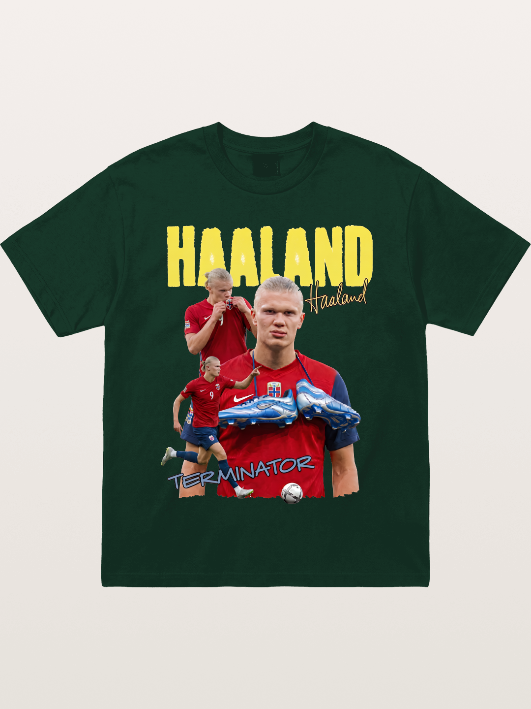 Erling Haaland H9 Poster Gildan T-shirt