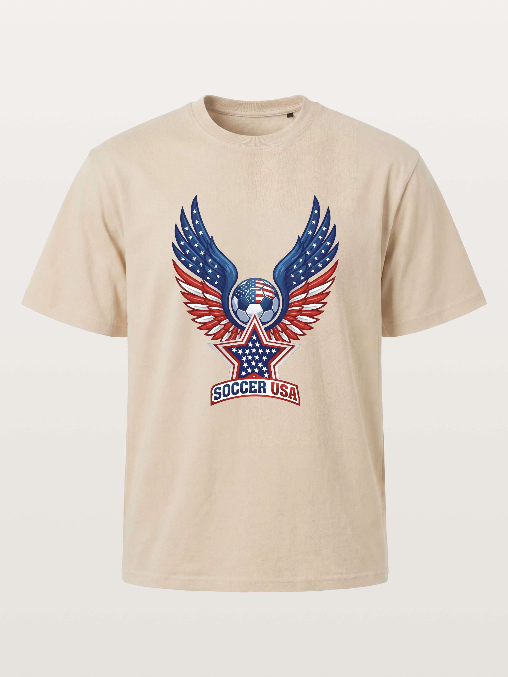 Soccer USA Wings Star Logo Gildan T-shirt