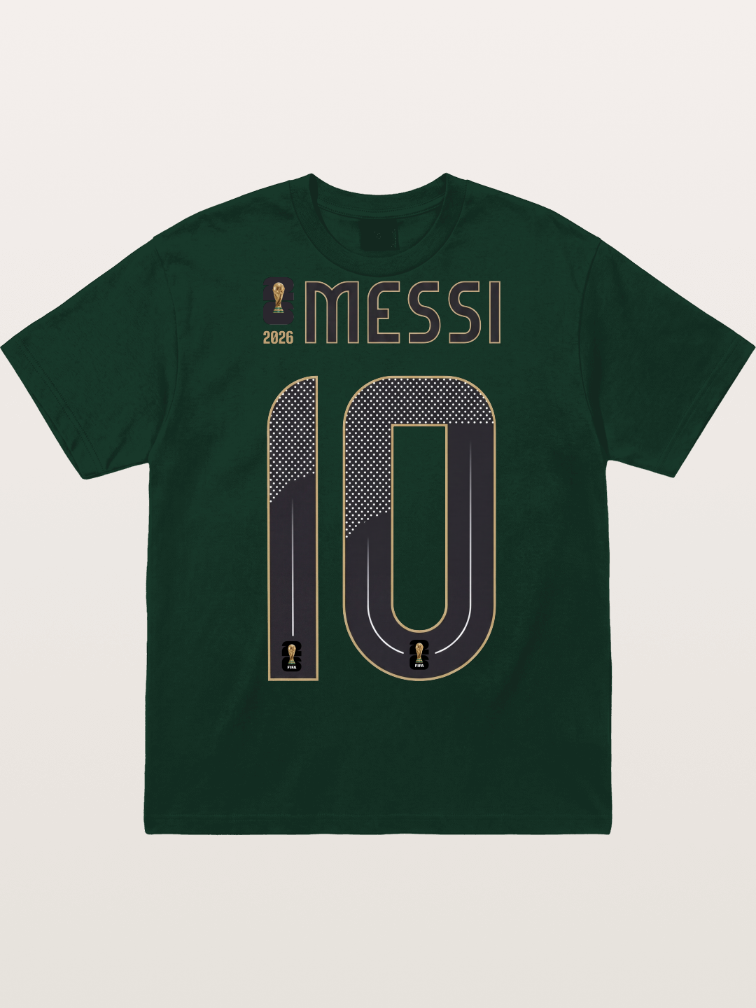 Argentina 10 Messi 2026 WC Gildan T-shirt