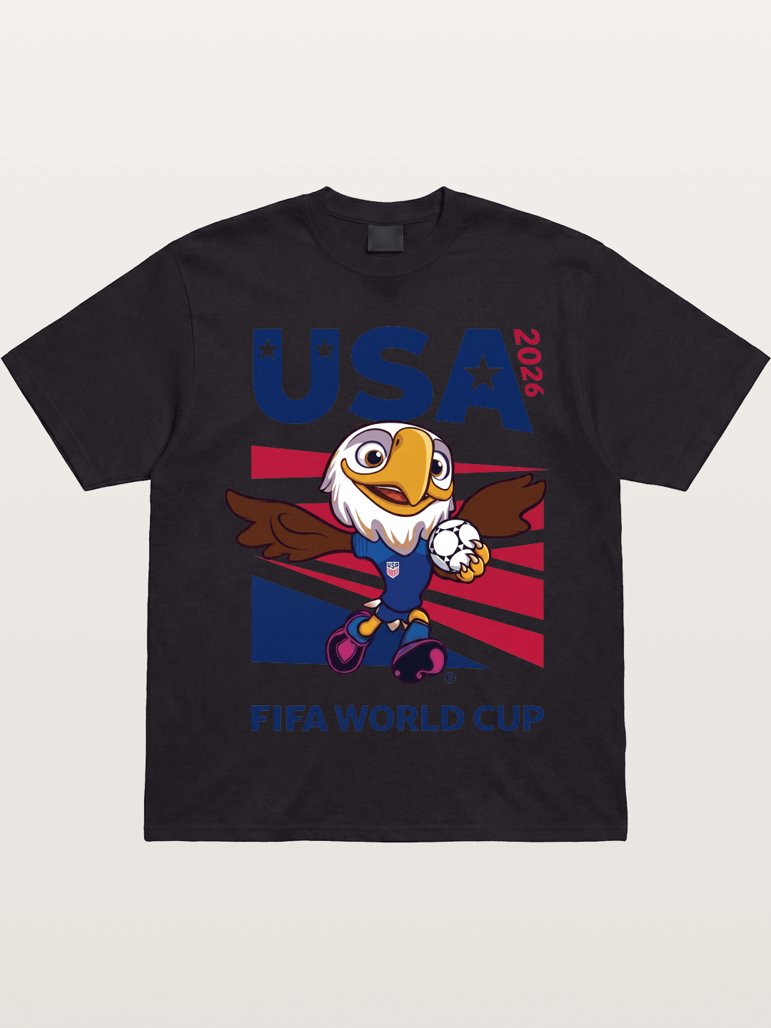 USA Eagle Mascot World Cup Gildan T-shirt
