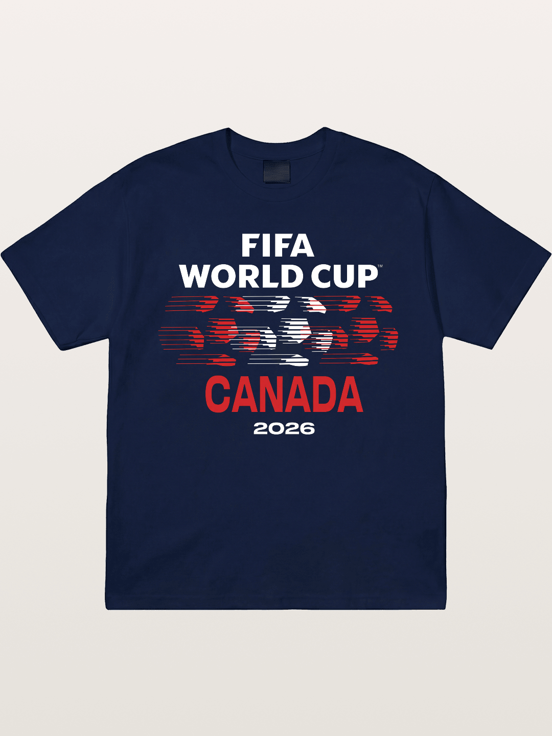 Canada WC 2026 Speed Text Design Gildan T-shirt