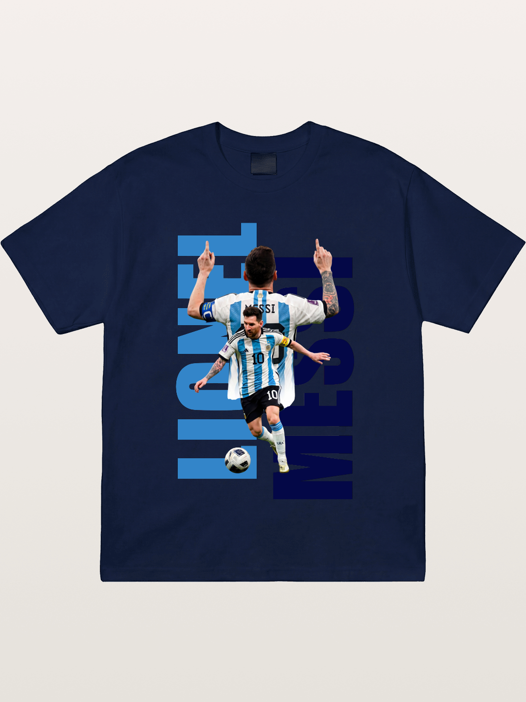 Lionel Messi Argentina 10 Gildan T-shirt